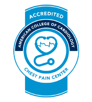 Accredited Chest Pain Center by the American College of Cardiology